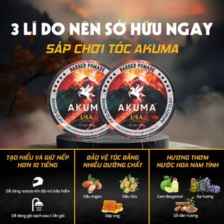 Sáp Vuốt Tóc Akuma Infinity Clay