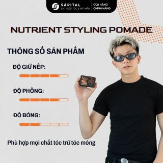 Sáp Vuốt Tóc Menitems Styling Pomade - Mùi Hương Perfect Night