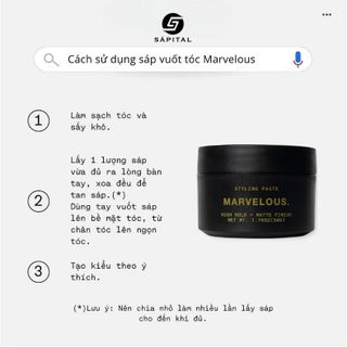 Sáp Vuốt Tóc Rusty Lab Marvelous 60g