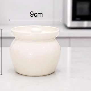 THỐ SỨ TRẮNG BẦU CHƯNG YẾN 10x9cm