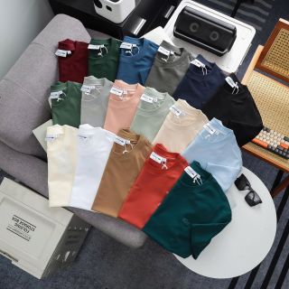 Áo thun nam Basic hàng hiệu chất cotton 4c size từ 50 đến 90kg