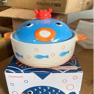 THỐ SỨ HOẠT HÌNH CÓ NẮP 2 TAI CAO CẤP (T24)