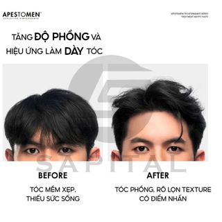 Sáp tạo kiểu cho tóc Apestomen Treatment Matte Paste 75g