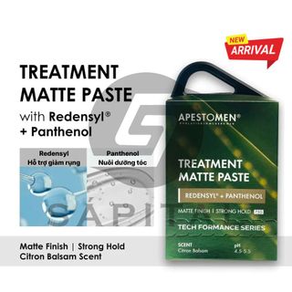 Sáp tạo kiểu cho tóc Apestomen Treatment Matte Paste 75g