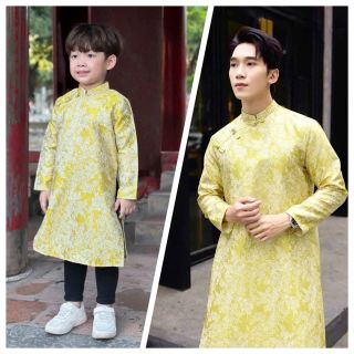 áo dài cách tân bố và bé trai sỉ buôn
