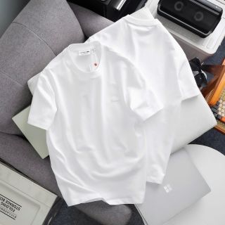 Áo thun nam Basic hàng hiệu chất cotton 4c size từ 50 đến 90kg