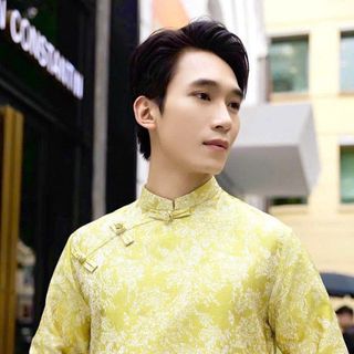 áo dài cách tân bố và bé trai sỉ buôn
