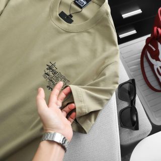 T-Shirt Stussy 399 nam. Dòng vải cotton 100% 4 chiều mềm mịn, co giãn.