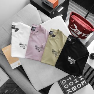 T-Shirt Stussy 399 nam. Dòng vải cotton 100% 4 chiều mềm mịn, co giãn.