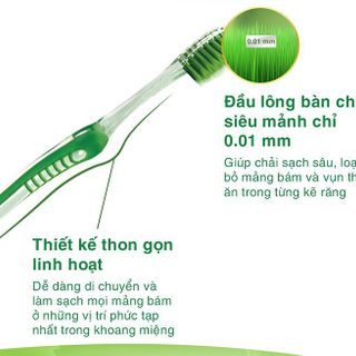 Bàn chải OralB Trà xanh