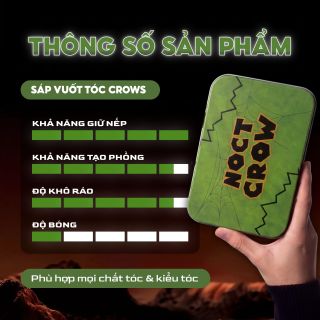Sáp Vuốt Tóc Crows