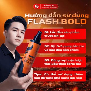 Xịt Tạo Phồng Menitems Flash Bold 100ml