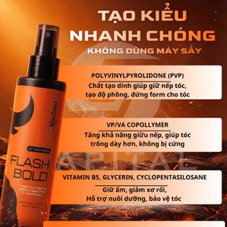Xịt Tạo Phồng Menitems Flash Bold 100ml
