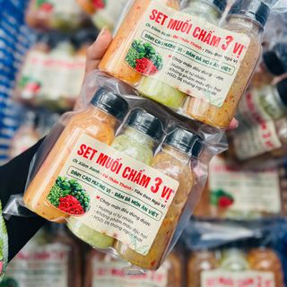 BỘ 3 MUỐI CHẤM HẢI SẢN QUỐC DÂN – ĐẬM ĐÀ HƯƠNG VỊ, DỄ KẾT HỢP MỌI MÓN ĂN