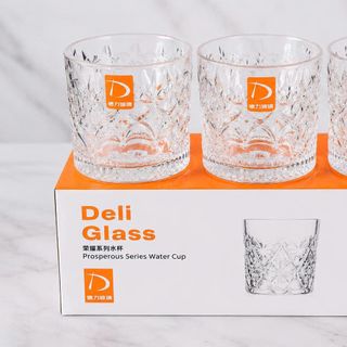 BỘ 6 LY THUỶ TINH WHISKY DELI TK501-1E (T8)