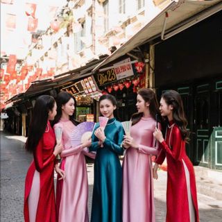 sỉ buôn áo dài kèm quần