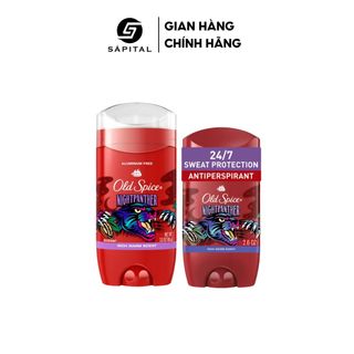 Lăn khử mùi Old Spice Nightpanther Chính hãng Mỹ | Sáp khử mùi cơ thể cho Nam & Nữ, Hỗ trợ giảm tiết mồ hôi, Lưu hương lên tới 24H