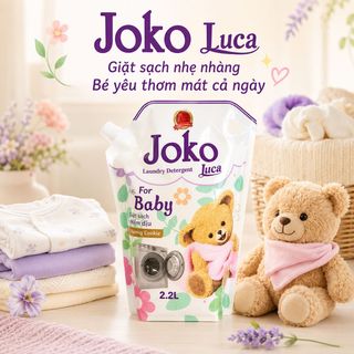 Nước Giặt Xả Joko Luca Lan Cơ Túi 2,2Kg Có Xuất Hóa Đơn