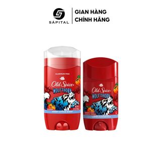 Lăn khử mùi Old Spice Wolfthorn Chính hãng Mỹ | Sáp khử mùi cơ thể cho Nam & Nữ, Hỗ trợ giảm tiết mồ hôi, Lưu hương lên tới 24H