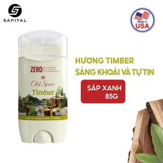 Lăn khử mùi Old Spice Timber Chính hãng Mỹ | Sáp khử mùi cơ thể cho Nam & Nữ, Hỗ trợ giảm tiết mồ hôi, Lưu hương lên tới 24H