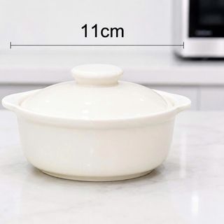 THỐ SỨ TRẮNG CHƯNG YẾN 5in 280ml (T72)