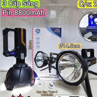 ĐÈN PIN XÁCH TAY LED SIÊU SÁNG DEEPKING DK357