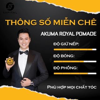 Sáp vuốt tóc Akuma Royal Pomade