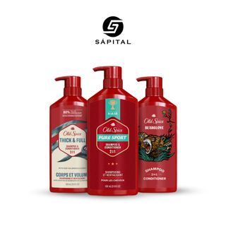 Dầu Gội Xả Old Spice 2in1 650ml Chính Hãng - Đủ Mùi Hương