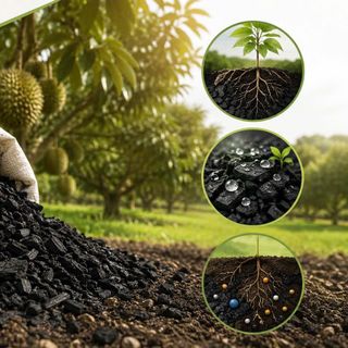 SỈ SỐ LƯỢNG LỚN BIOCHAR CẢI TẠO ĐẤT – GIẢI PHÁP NÂNG TẦM NÔNG NGHIỆP HỮU CƠ VÀ TRÁI CÂY XUẤT KHẨU