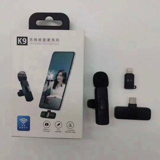 MIC THU ÂM K9 TYPE-C + IPHONE LIVESTREAM