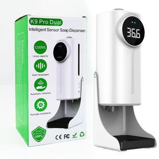 Máy Đo Nhiệt Độ Và Xịt Khuẩn K9 Pro Dual