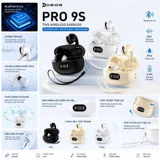 TAI NGHE BLUETOOTH PRO 9S