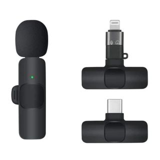 MIC THU ÂM K8 IPHONE+TYPE-C (2IN1) LIVESTREAM