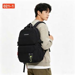 🎒BALO A021-1 FULL ĐEN CÁ TÍNH – ĐƠN GIẢN MÀ CỰC CHẤT!