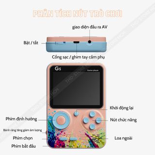 MÁY CHƠI GAME CẦM TAY 1 NGƯỜI CHƠI G5-X1