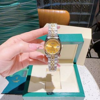 ĐỒNG HỒ NAM NỮ CAO CẤP ROLXE DATE JUST MÁY CƠ NIỀNG TRƠN