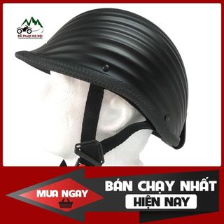 Mũ bảo hiểm nửa đầu cao cấp - Mũ Ngựa Vỏ Sò Kiểu Dáng Thể Thao