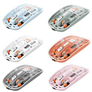 CHUỘT KHÔNG DÂY BLUETOOTH M233 SILENT VỎ TRONG SUỐT