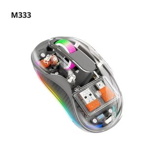 CHUỘT KHÔNG DÂY BLUETOOTH M333 SILENT VỎ TRONG SUỐT