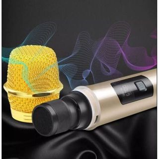 BỘ MICRO KARAOKE KHÔNG DÂY ĐA NĂNG HUANGSHI TV-2000