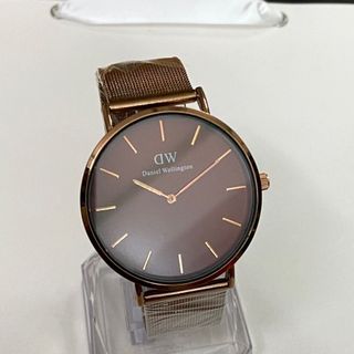 SĂN SALE ĐỒNG HỒ NAM THỜI TRANG DANIEL W DÂY LƯỚI CHOCOLATE