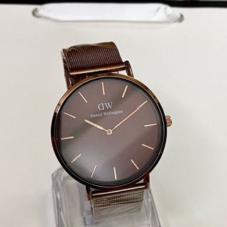 SĂN SALE ĐỒNG HỒ NAM THỜI TRANG DANIEL W DÂY LƯỚI CHOCOLATE
