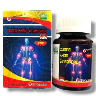 Viên uống đau nhức xương khớp, tê bì chân tay - Xương Khớp Singapore - Hộp gồm 30 viên - Xuất xứ Singapore - Mã số 2156