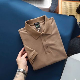 B . O . S . S  Polo Shirt Piqué Fabric basic style, chất thun cotton cá sấu 4c cao cấp, vải ngoại nhập siêu xịn.