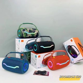 LOA BLUETOOTH BOOMBOX520 LED RGB
