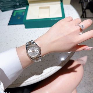 ĐỒNG HỒ NAM NỮ CAO CẤP ROLXE DATE JUST MÁY CƠ VIỀN ĐÁ