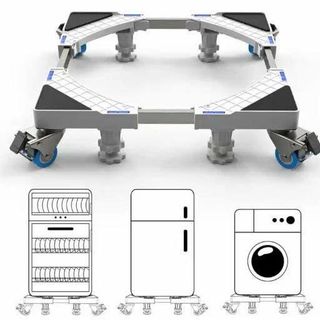 CHÂN MÁY GIẶT TỦ LẠNH CÓ 4 BÁNH XE