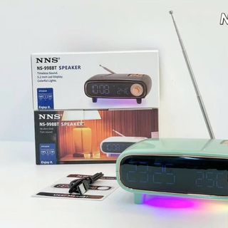 LOA BLUETOOTH KIÊM ĐÀI FM NS-998BT LED RGB