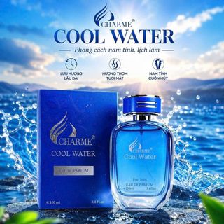 CHARME COOL WATER 100ML mới