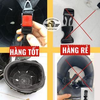 Nón bảo hiểm nửa đầu 1/2 Kính phi công kèm kính cao cấp hàng chính hãng tặng kèm lưỡi nón